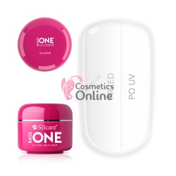 Gel UV Base One Silcare 3 in 1 Transparent 50 ml